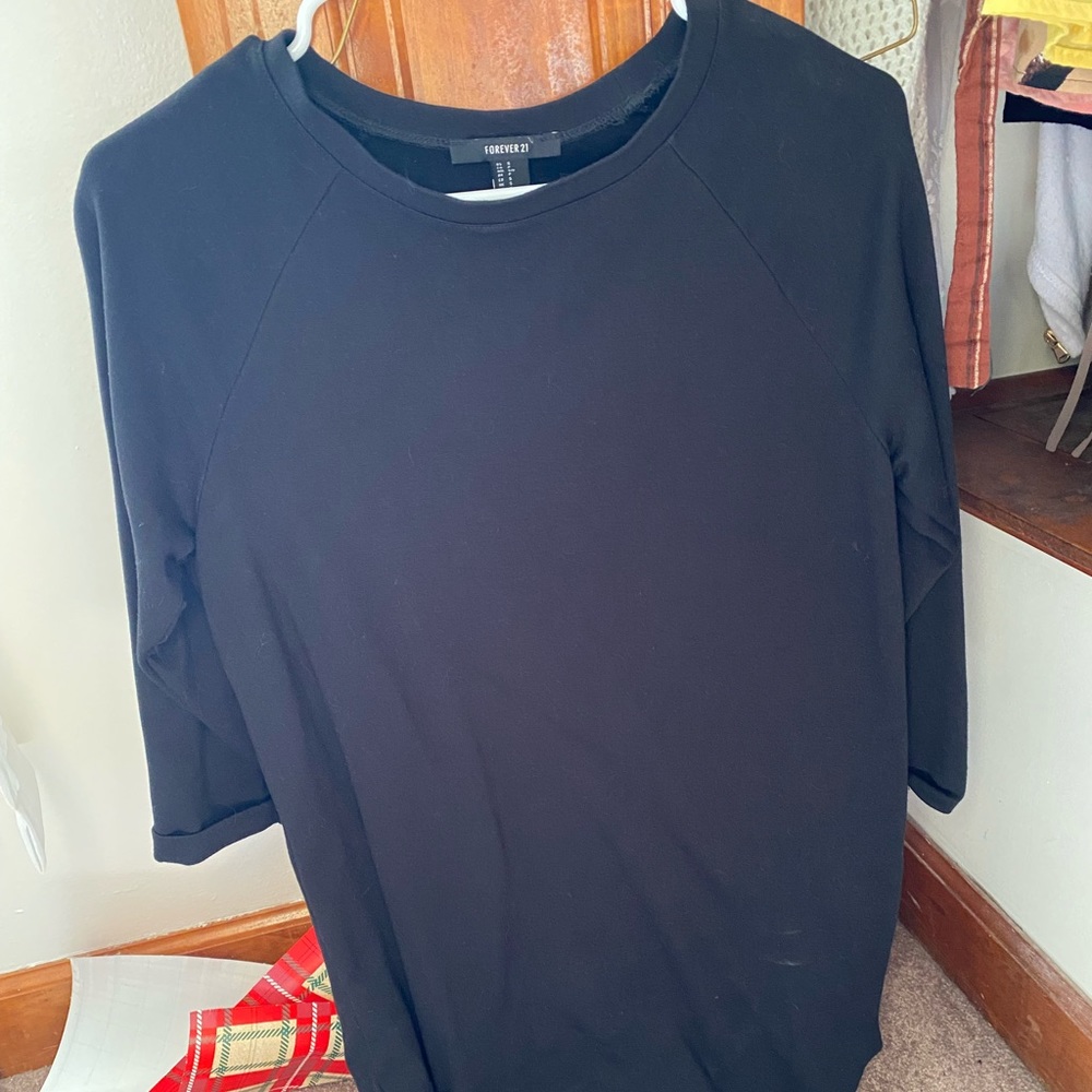 Black tshirt dress